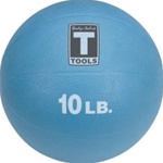 Body Solid BSTMB10 10 lb. Blue Medicine Ball