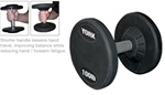 York 55-100 Lb. Pro Style Dumbbell Set - Solid Steel Handle
