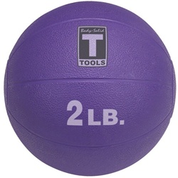 Body Solid Tools BSTMB2 2-Pound Medicine Ball Purple