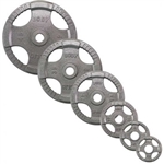 Body Solid Gray Steel Grip Olympic Plate 355 lbs. Set
