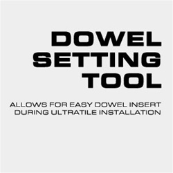Everlast Dowel Setting Tool For UltraTiles