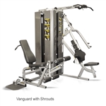 Inflight Fitness Vanguard 2 Stack 3 Station Multi Gym