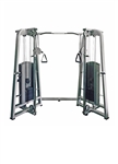 Muscle-D Dual Stack Cable Crossover Quad Functional Trainer