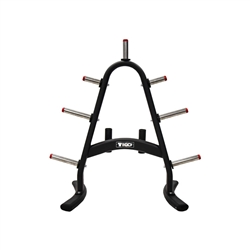 TKO Olympic Weight Tree Plate Rack with Bar Holders
