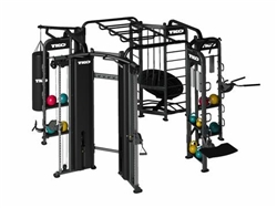 TKO Group Training Rig Stretching + Boxing + Rebounder + Cables
