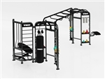 TKO Group Training Rig Stretching + Boxing + Rebounder